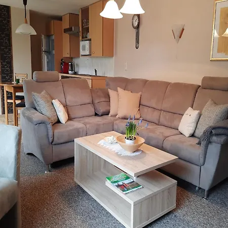 Hill-view In Near And Hiking Dankerode (Saxony-Anhalt)